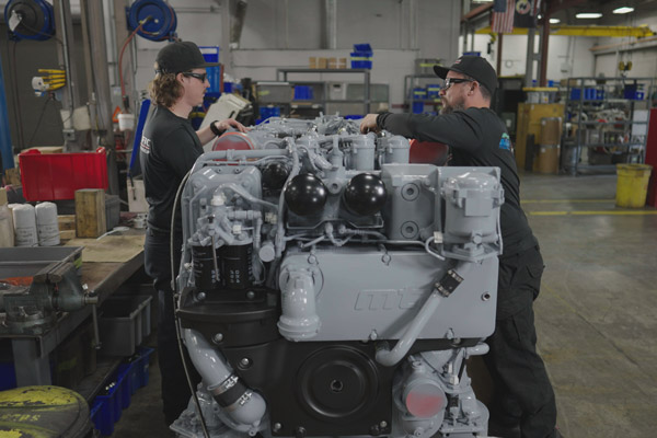 MSHS Pacific Power Group engine work