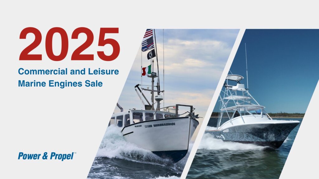 Commercial and Leisure Marine Engines Sale MSHS PPG